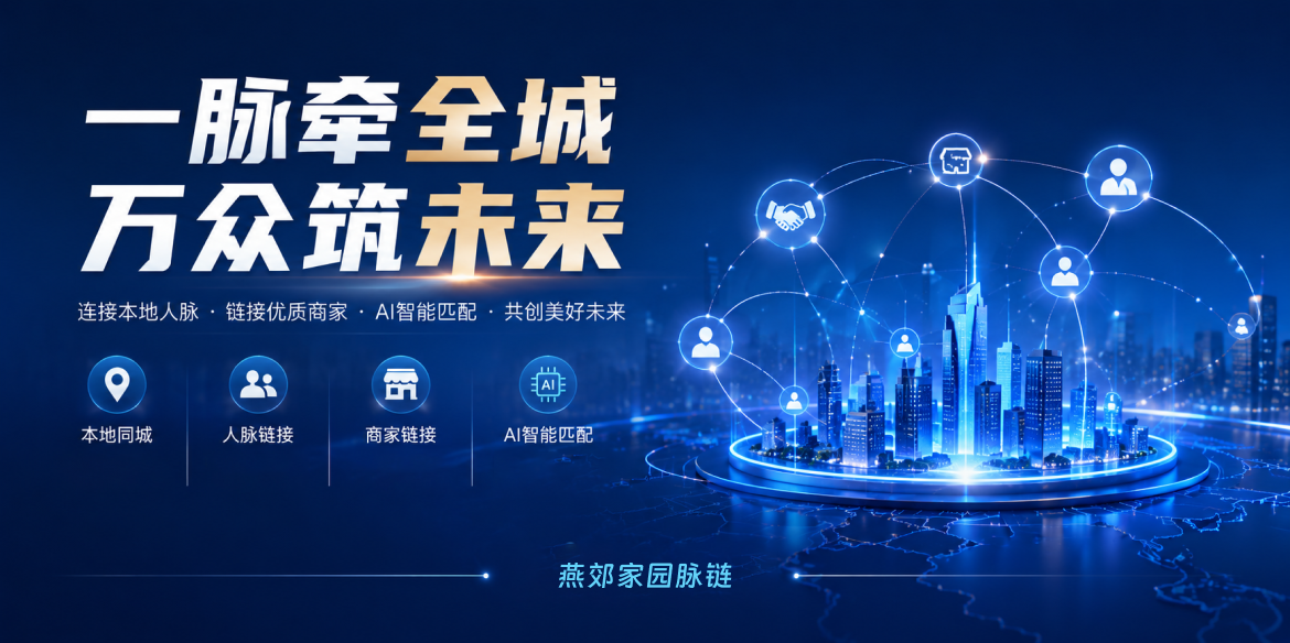 一脉链全城 万众筑未来